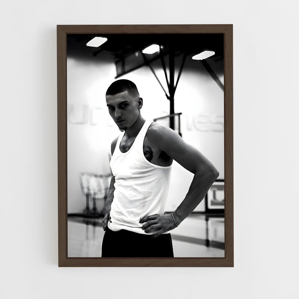 Poster Muscle & Ambition – affiche Basketball (vue 5)